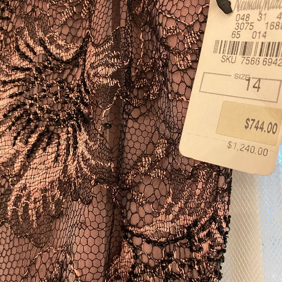 Carman Marc valvo maxi beaded gown - Picture 4 of 5